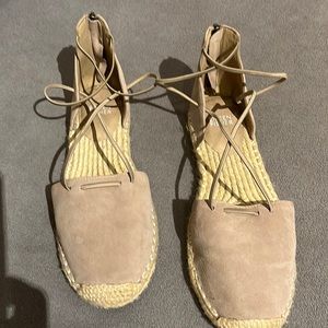 Eileen Fisher suede espadrilles 8.5
